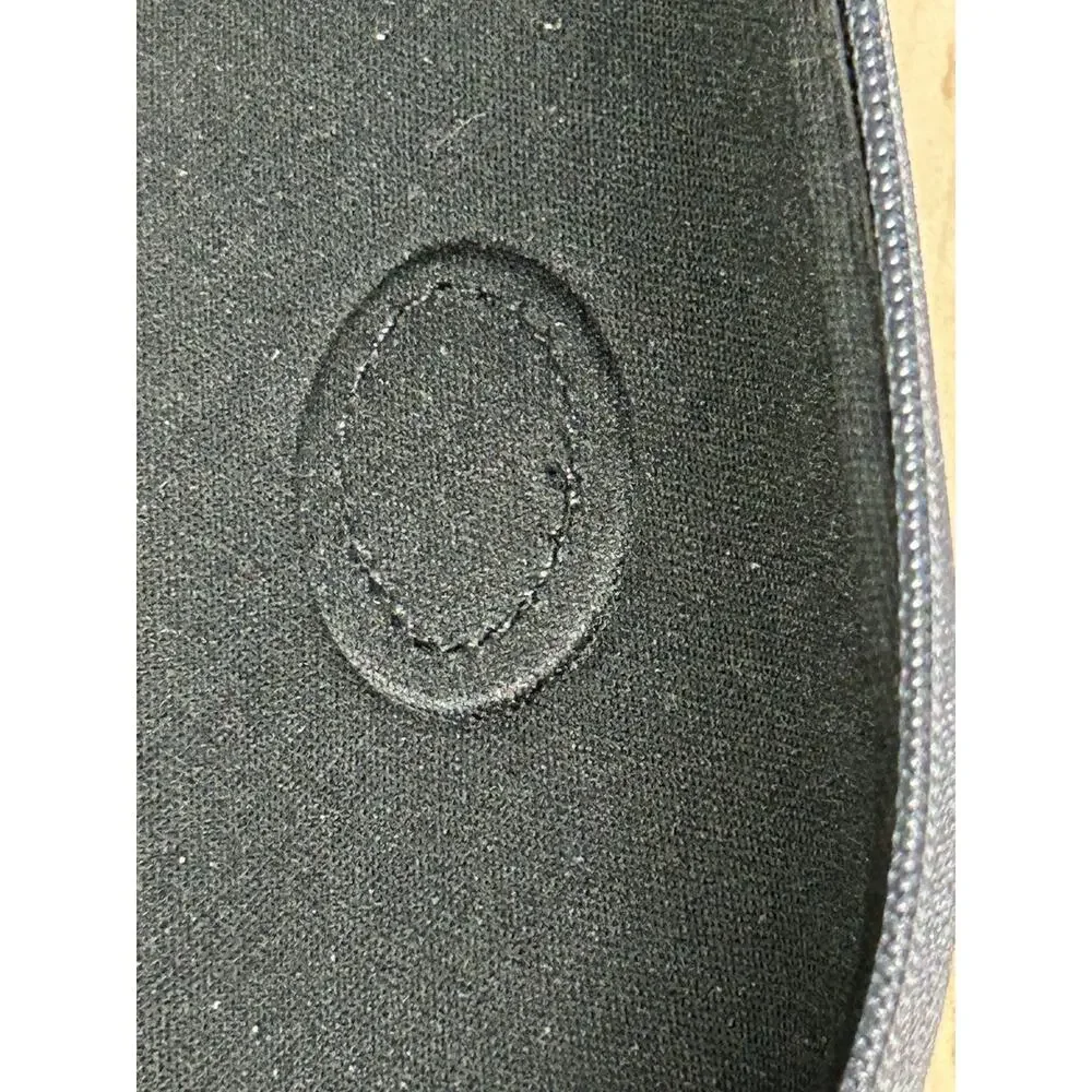 Costa Del Mar‎ Sunglasses Case Zip-up Hard Clamshell Holder Black Gray